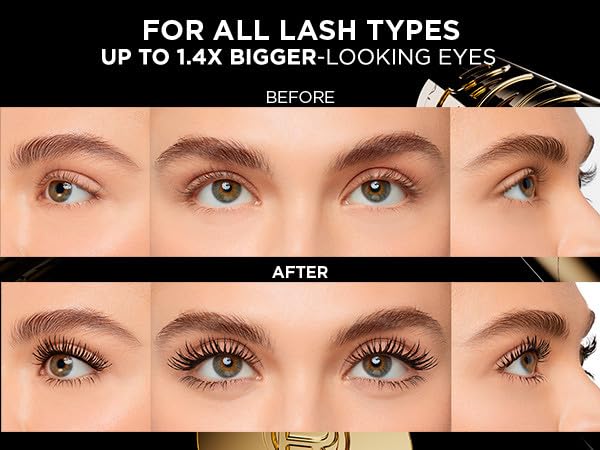 L'Oréal Paris Volume Million Lashes Panorama Mascara for Intense Volume and Fanned Out Effect 9