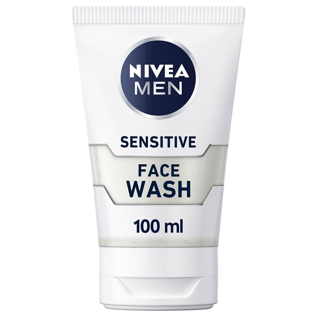NIVEA MEN Sensitive Face Wash with Zero Percent Alcohol for Men (100 ml)