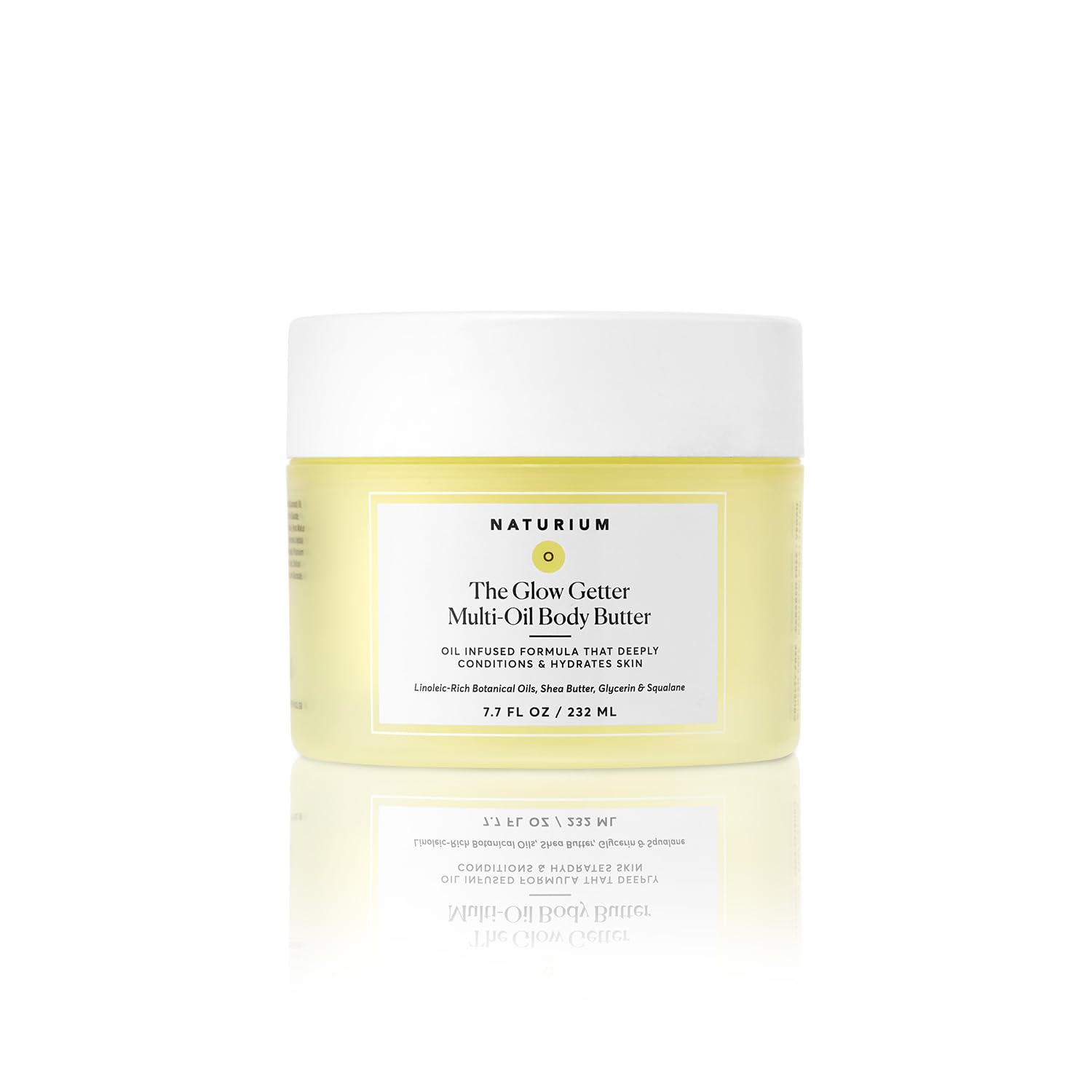 Naturium The Glow Getter Whipped Multi-Oil Body Butter for Firming and Hydration