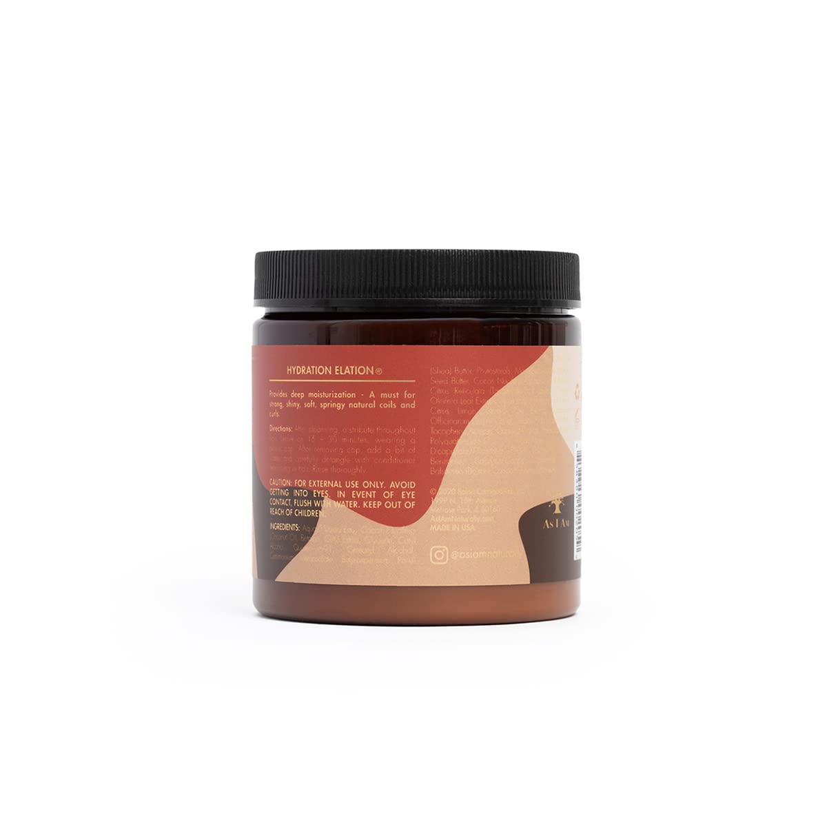 As I Am Hydration Elation Intensive Conditioner for Strong, Soft Coils and Curls (8 oz) 5