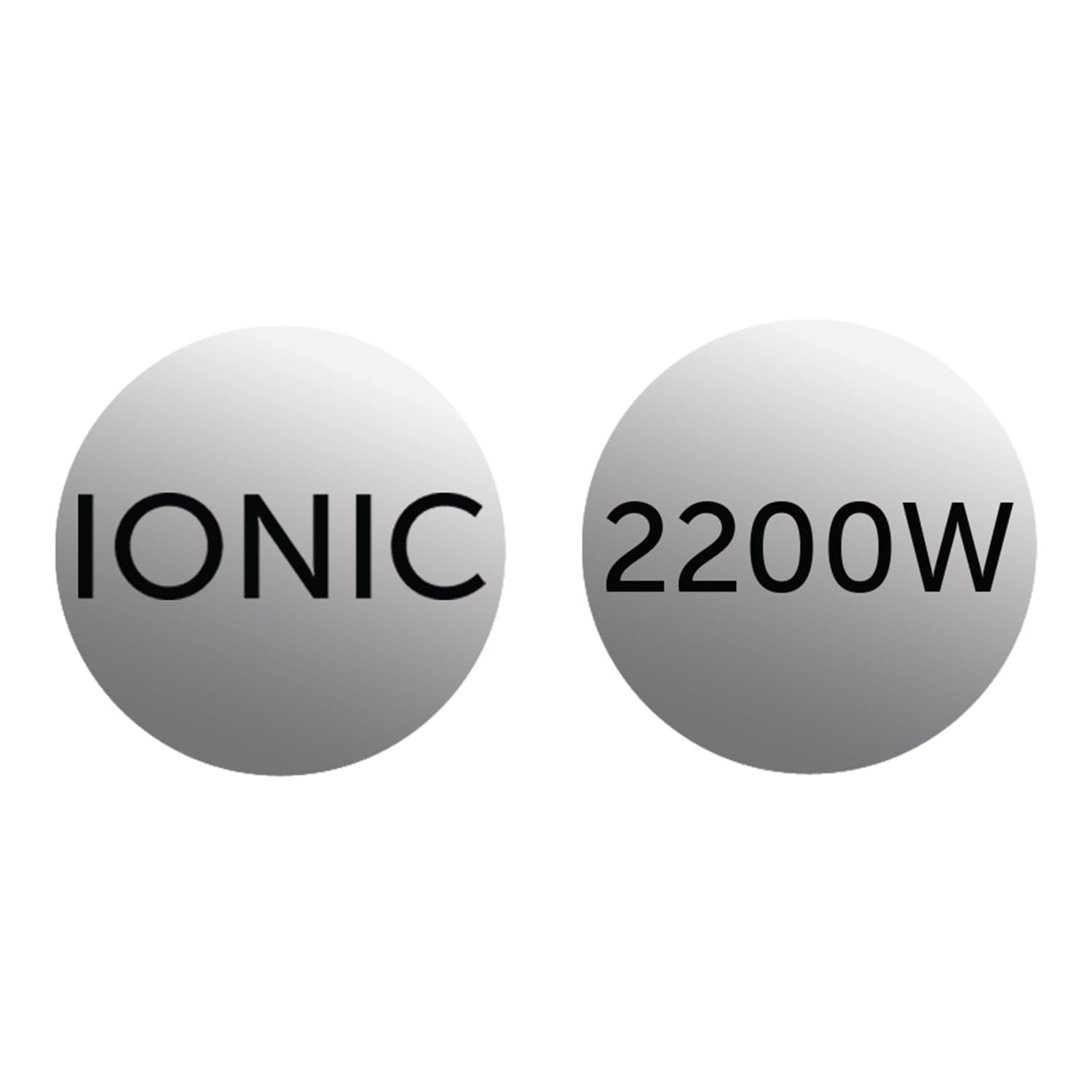 Remington Haartrockner Ionic (Ionen-Technologie für glattes und glänzendes Haar, 3 Heiz- und 2 Gebläsestufen sowie Kaltlufttaste, 2 Aufsätze: Diffusor und Konzentrator, 2200 W) D3199 3
