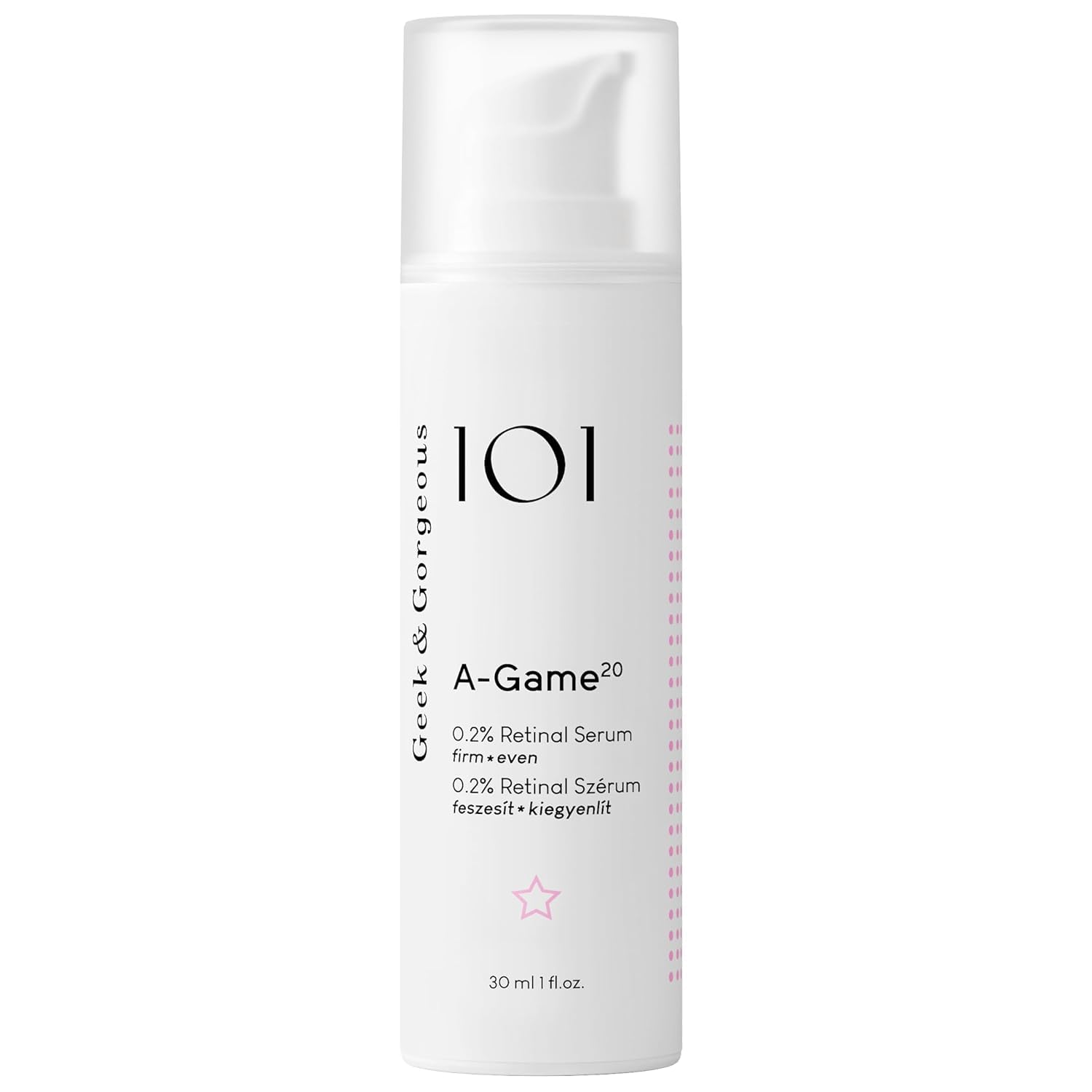 Geek&amp;Gorgeous 101 A-Game - 20 0,2% Retinalserum 1