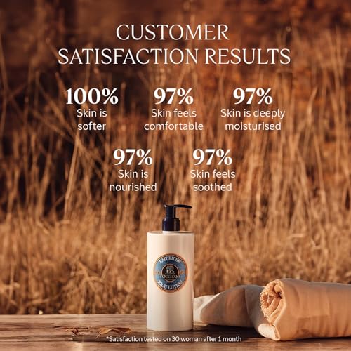 L'Occitane Shea Butter Ultra Rich Body Lotion, 8.4 fl. oz. for Nourished Skin