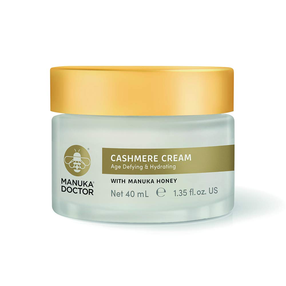 Manuka Doctor Cashmere Cream, Silky Soft Age-Defying Honey Day Cream, 40ml