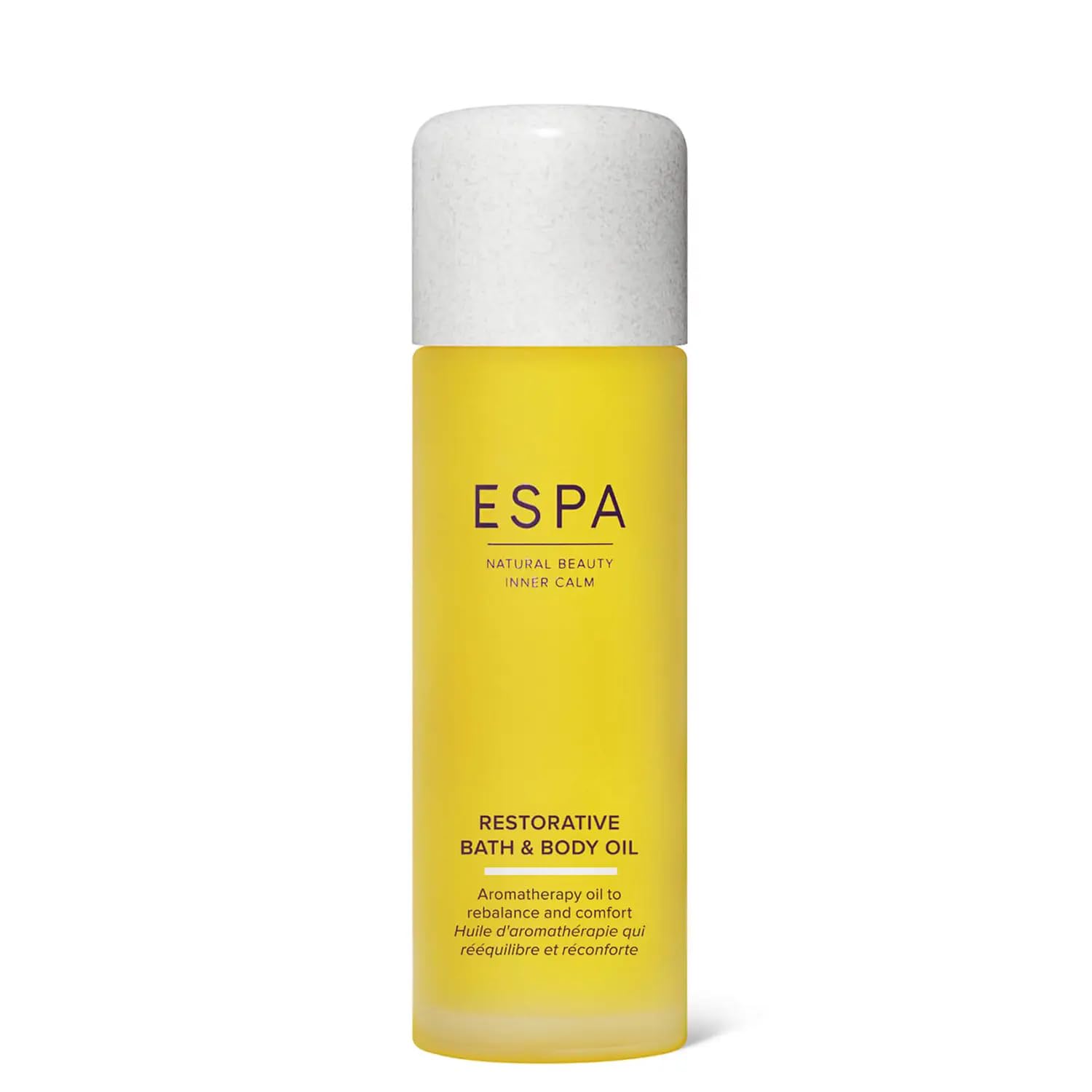ESPA Restorative Bath and Body Oil 100ml with Rose Geranium, Lavender & Magnesium