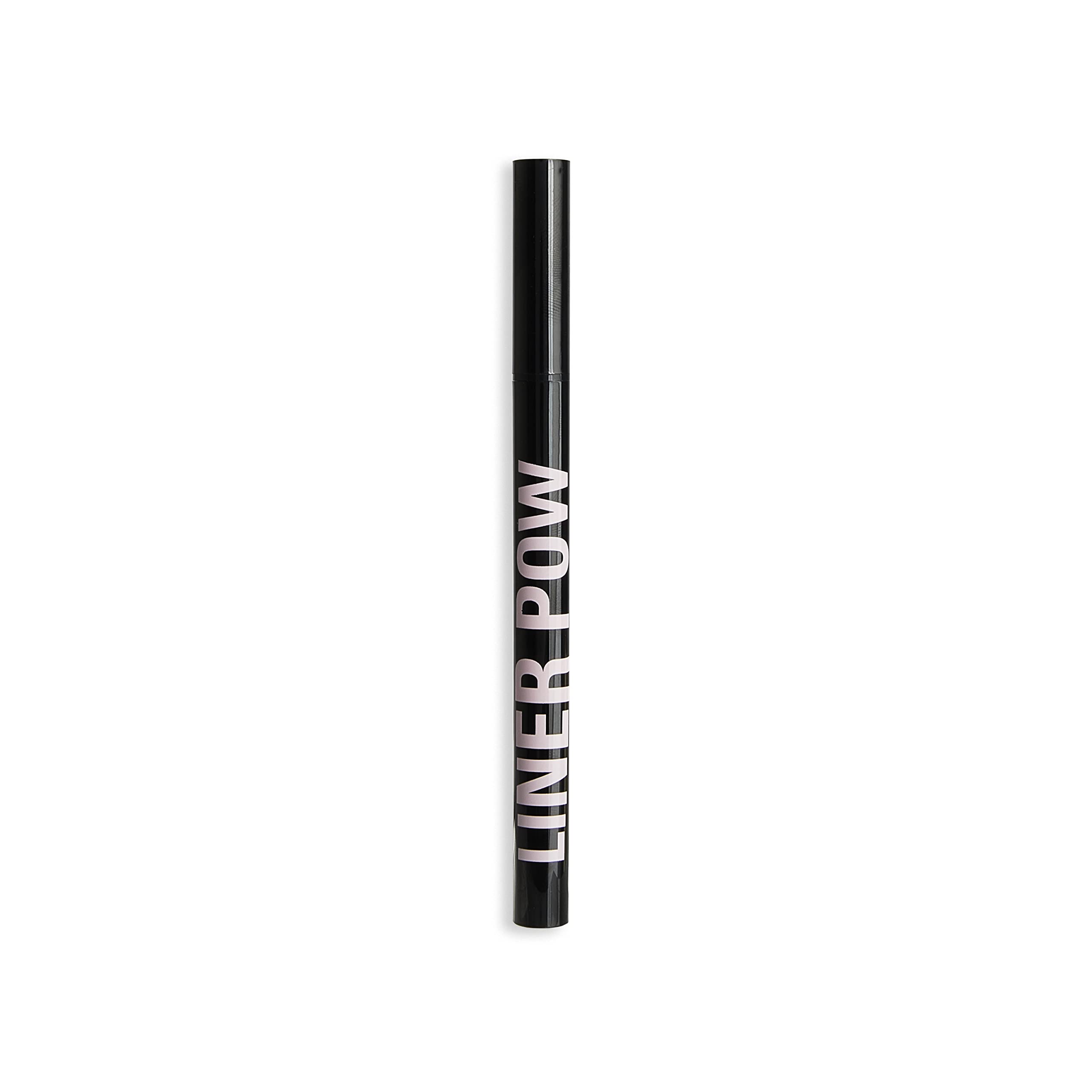 Makeup Revolution Liner POW! Liquid Eyeliner - Waterproof, Smudge Proof, Jet Black