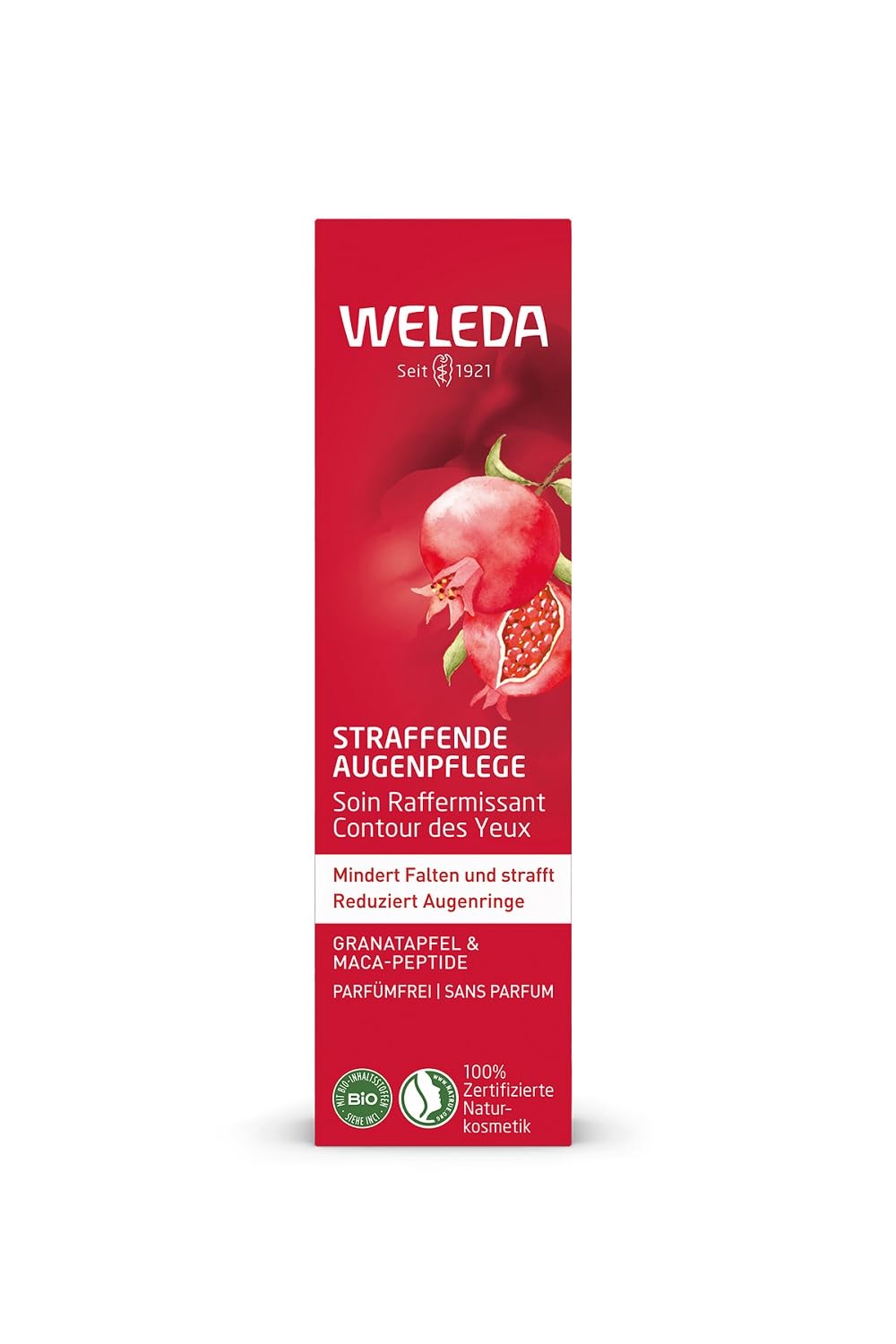 Weleda Firming Eye Cream with Pomegranate & Maca Peptides for Dark Circles