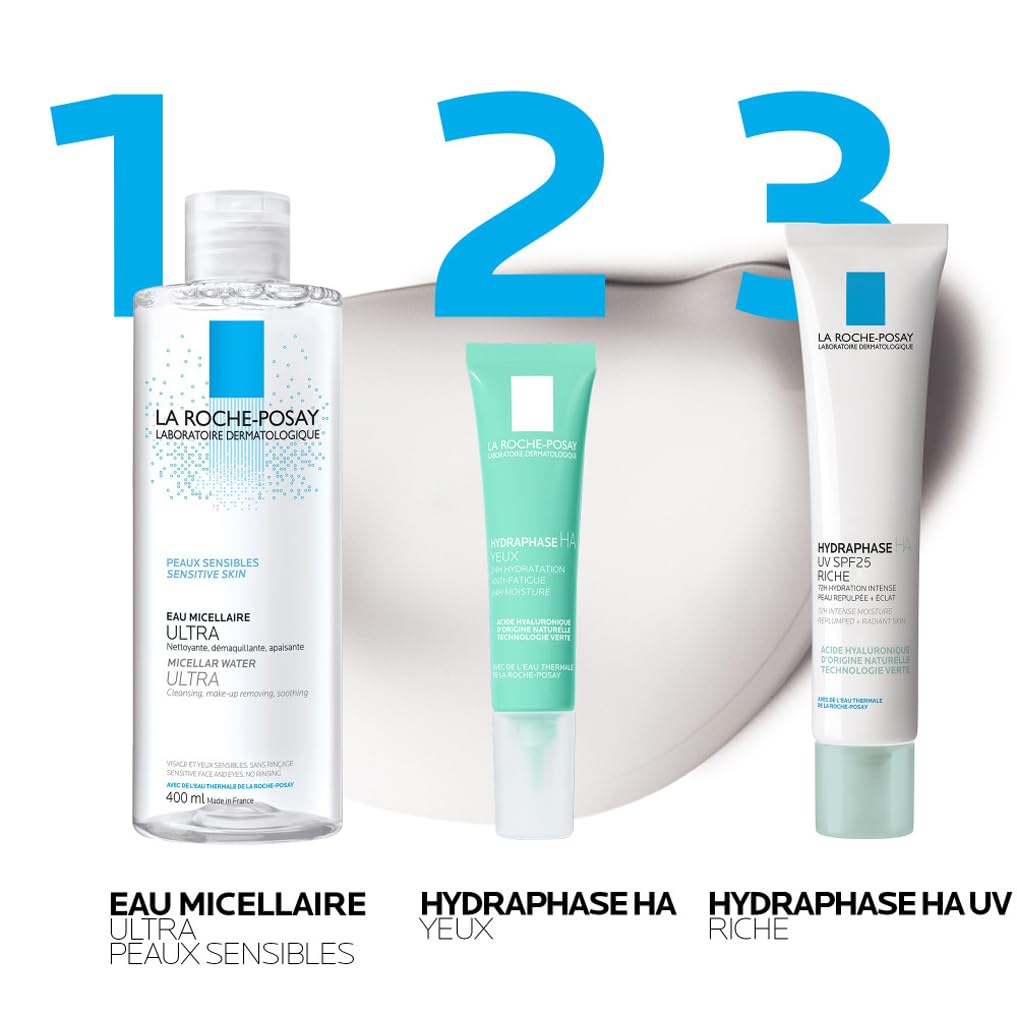 La Roche-Posay Hydraphase UV Riche Moisturising Cream SPF25 for Dehydrated Sensitive Skin 6