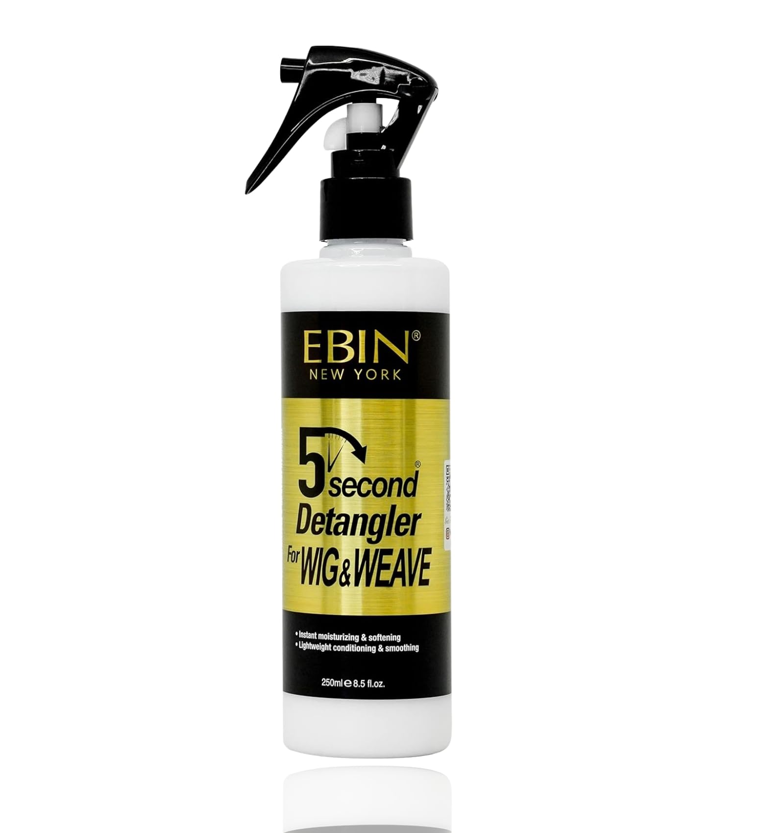 EBIN NEW YORK 5 Second Detangler Spray for Wigs, Weaves, and Extensions