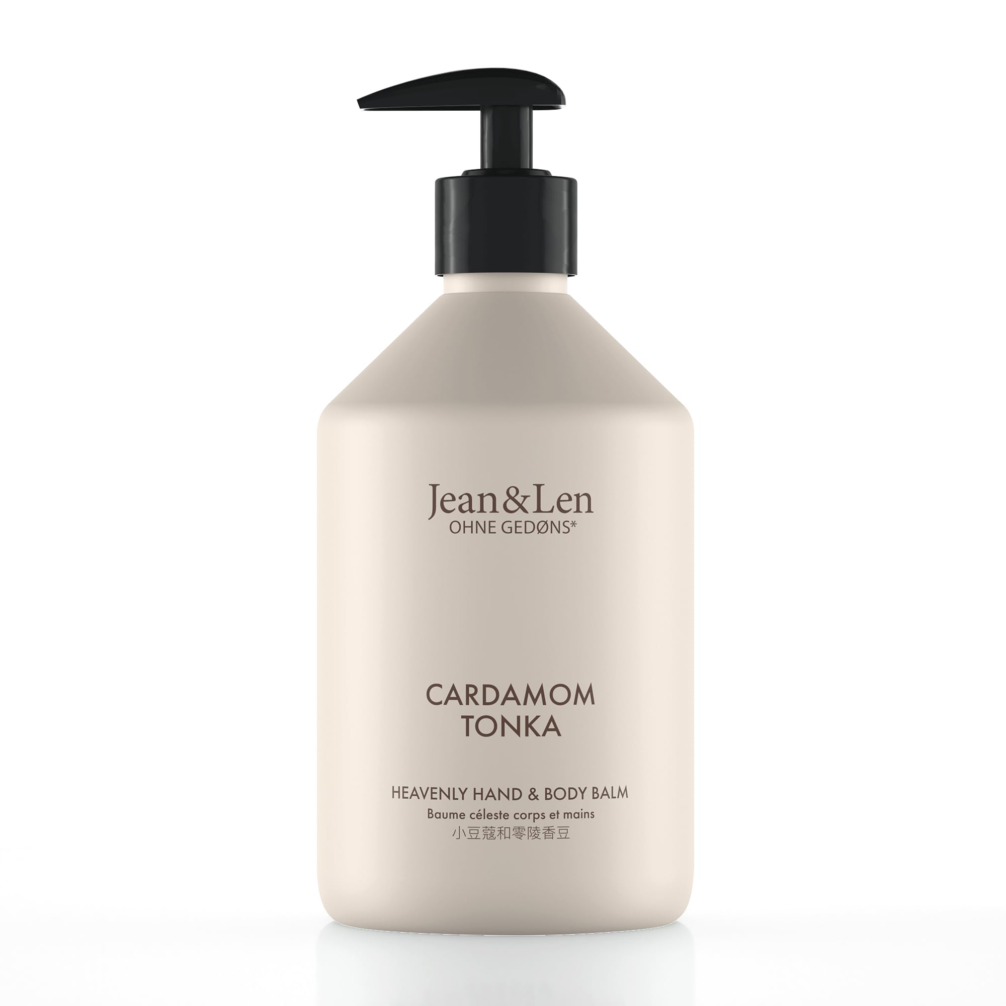Jean & Len Heavenly Hand & Body Balm Cardamom & Tonka with Organic Argan Oil & Shea Butter, 500 ml