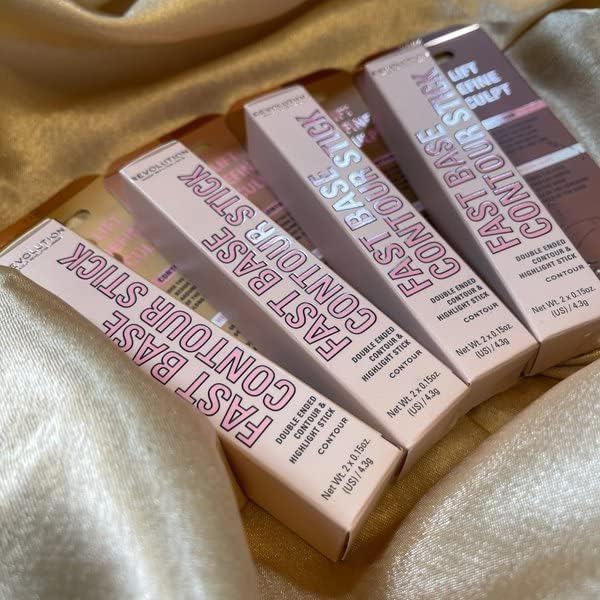 Makeup Revolution Contour Stick Duo Cream Contour & Highlight for Sculpting 10