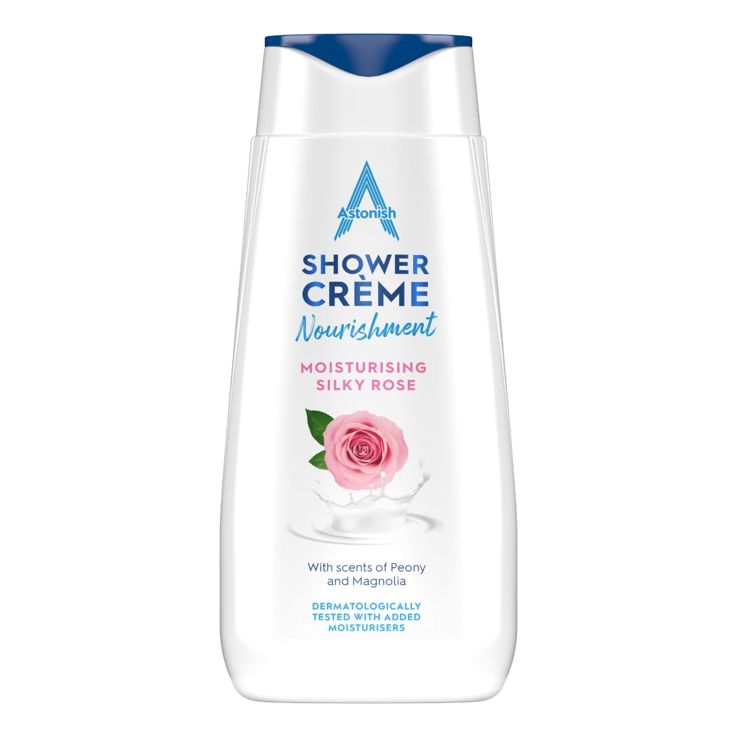 Astonish Shower Crème Silky Rose: Cleanses, Moisturises with Rose & Peony Fragrance