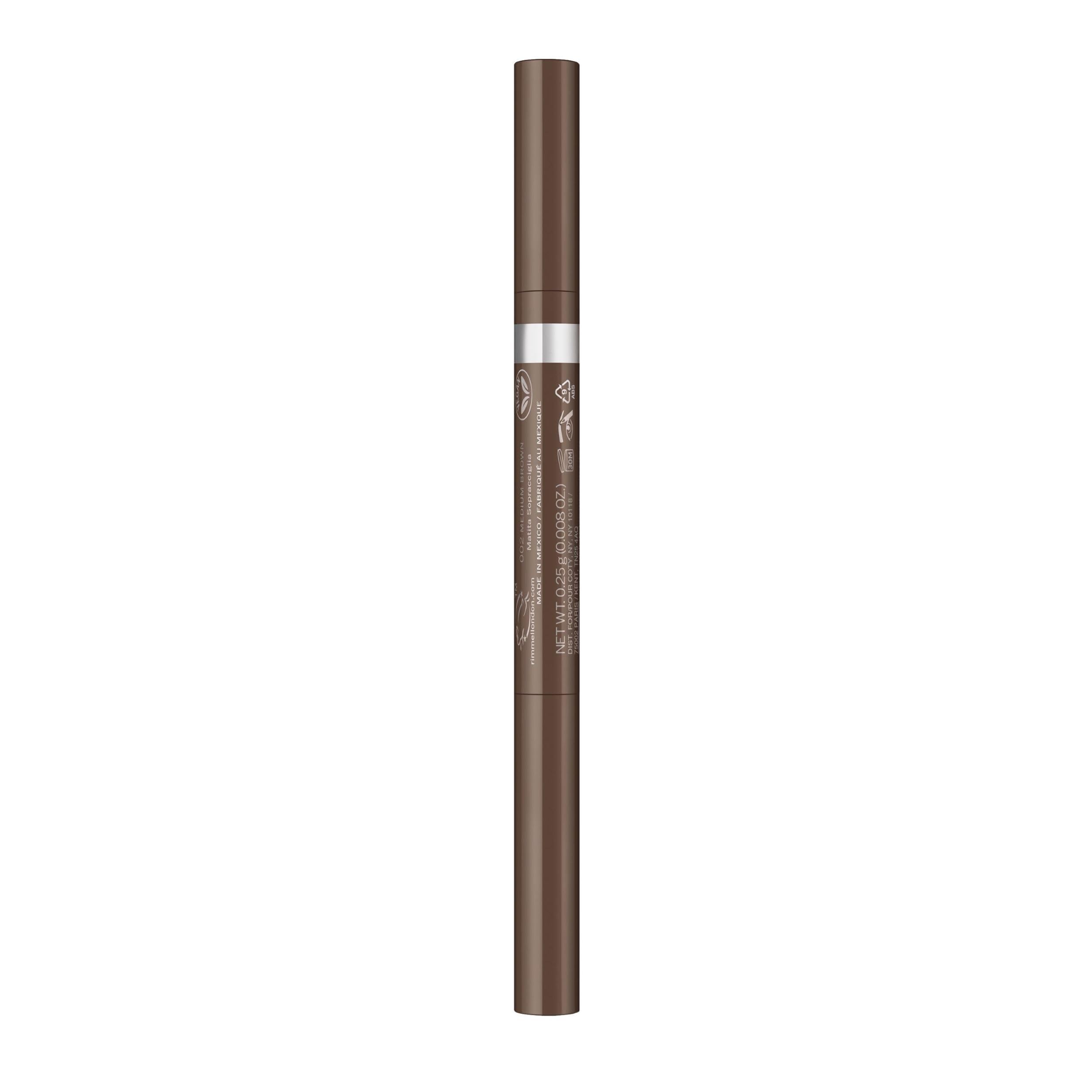 Rimmel Brow This Way Fill & Sculpt Eyebrow Definer - 02 Medium Brown