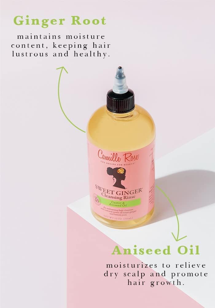 Camille Rose Sweet Ginger Aromatic Cleansing Rinse for Natural Hair 5
