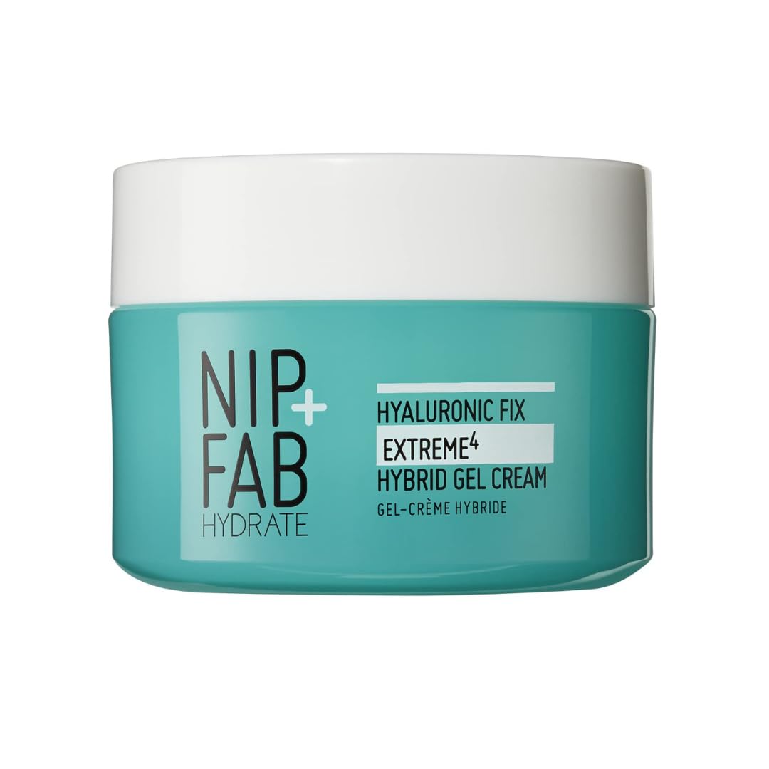 Nip + Fab 2% Hyaluronic Acid Gel Cream for Face - Anti-Aging Hydrating Moisturizer