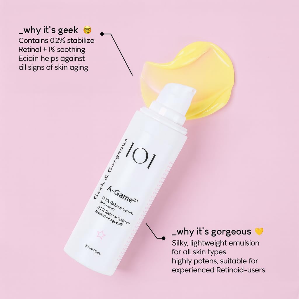 Geek&amp;Gorgeous 101 A-Game - 20 0,2% Retinalserum 5