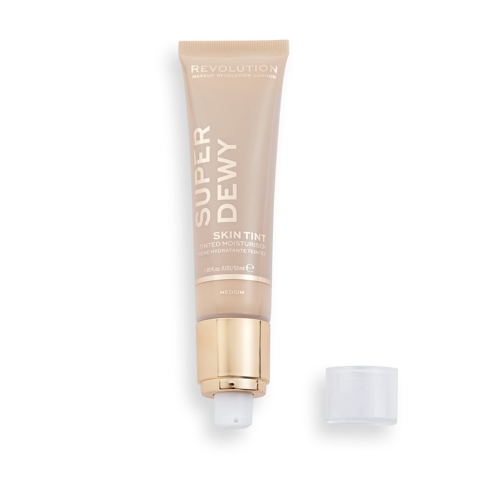 Makeup Revolution Superdewy Tinted Moisturiser for Dewy Finish and Light Coverage
