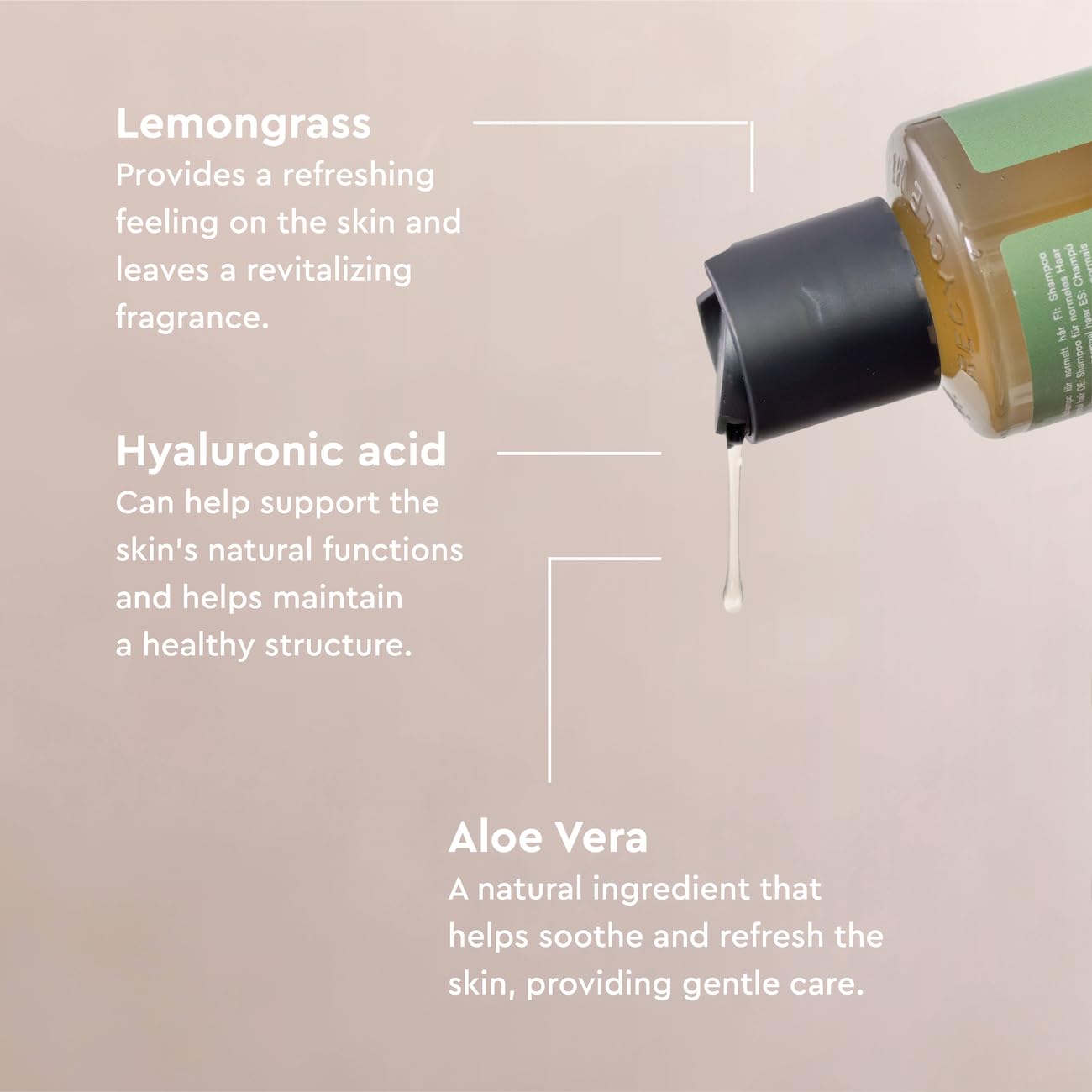 Urtekram Blown Away Wild Lemongrass Duschgel, 500 ml 5