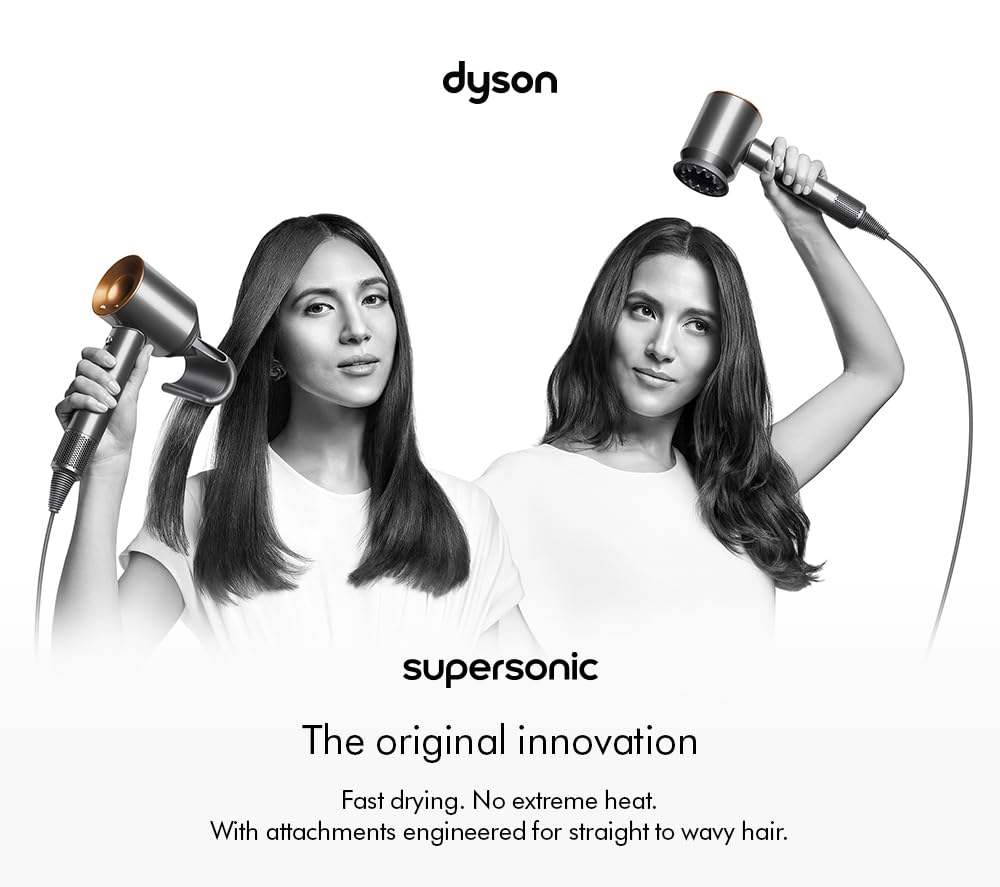 Dyson Supersonic™ Hair Dryer - Straight+Wavy (Prussian Blue/Rich Copper) 5