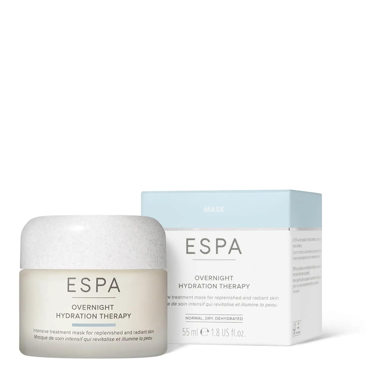 ESPA Overnight Hydration Therapy Mask 55ml with Vitamin C & Hyaluronic Acid 5