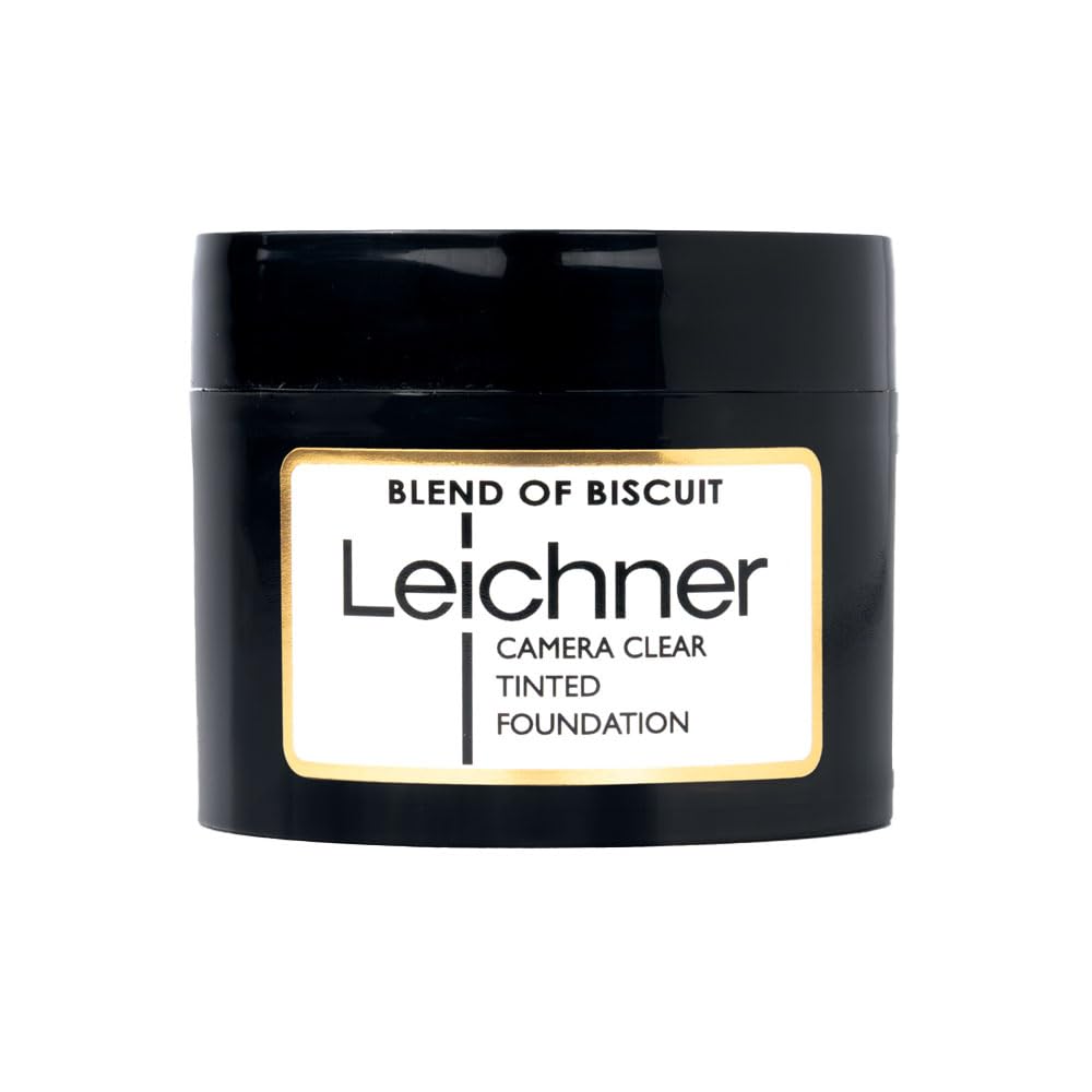 Leichner Camera Clear Tinted Foundation - Biscuit Shade for Flawless, Hydrating Coverage 6