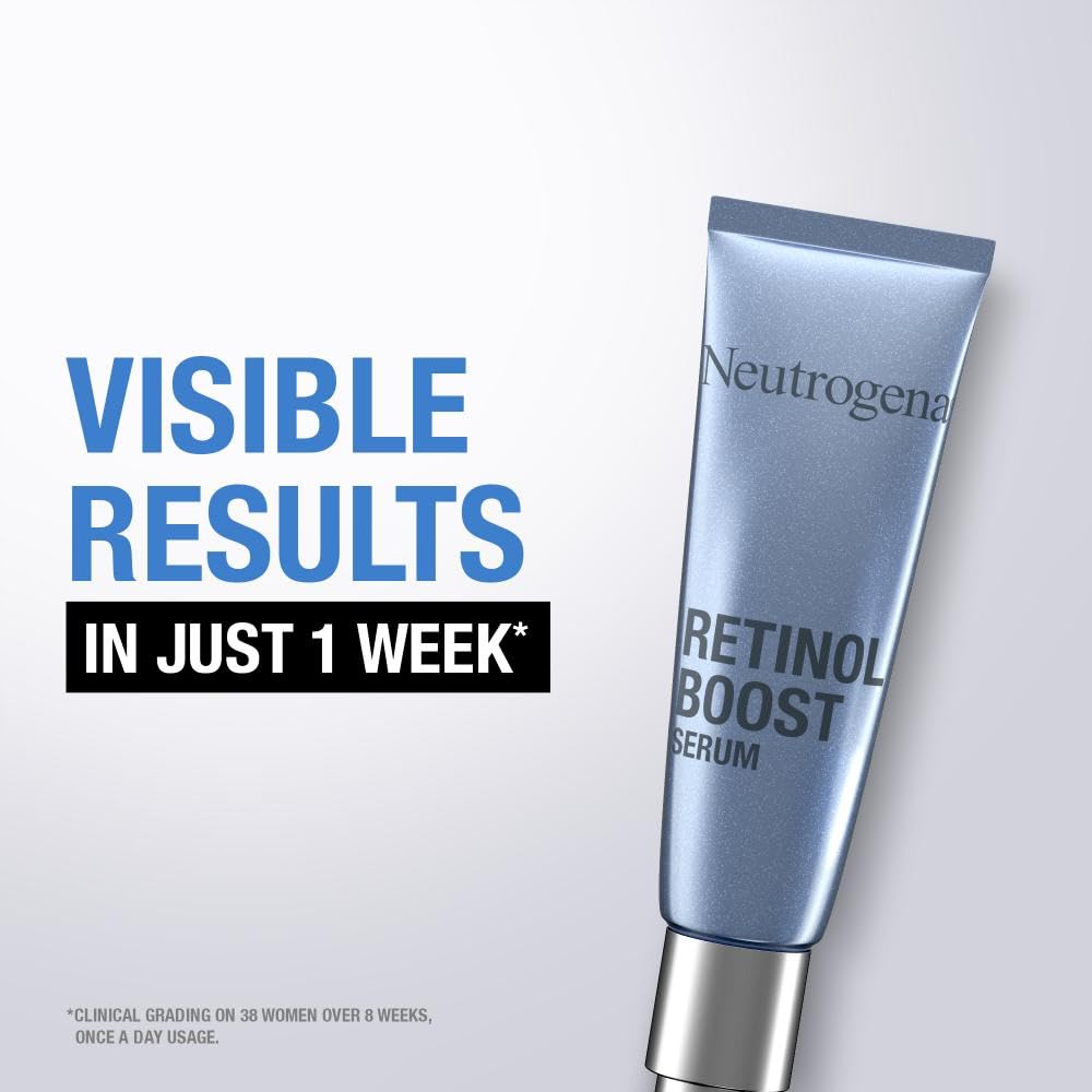Neutrogena Retinol Boost Facial Serum 30ml - Reduces Fine Lines & Dark Spots 6