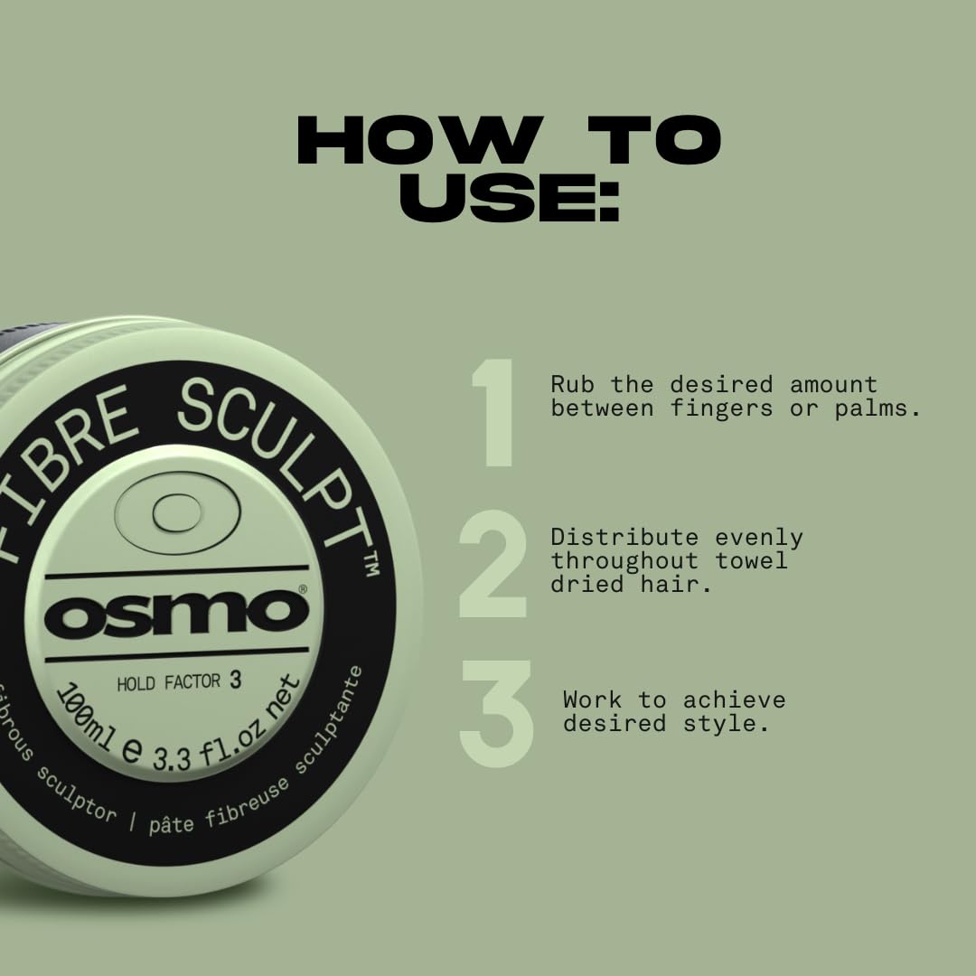 Osmo Fibre Sculpt Lightweight Barber Sculptor for Flexible Hold and Definition 3