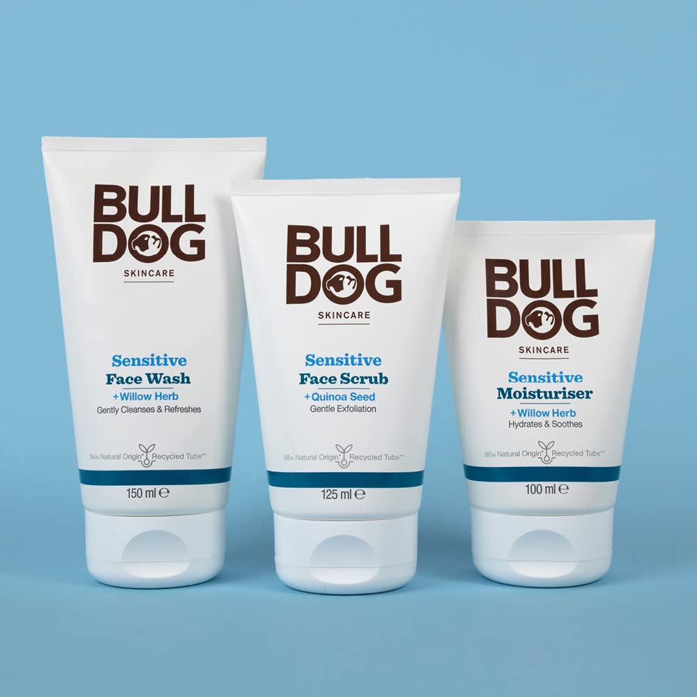 BULLDOG SKINCARE - Sensitives Gesichtspeeling für Männer mit Quinoa-Samen 7