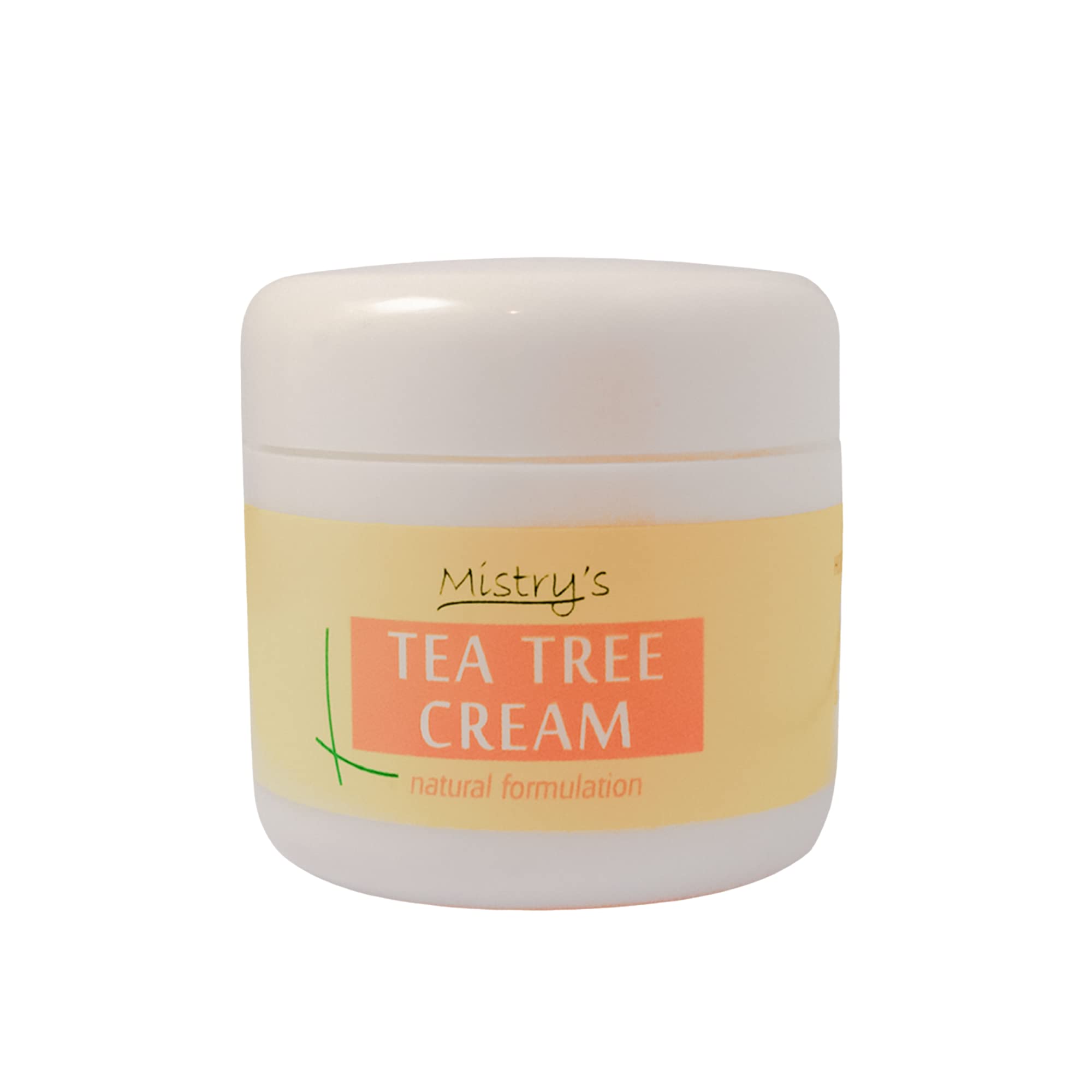 Mistry's Tea Tree Moisturising Cream 50g - Antiseptic Soothing Care for Dry, Irritated Skin