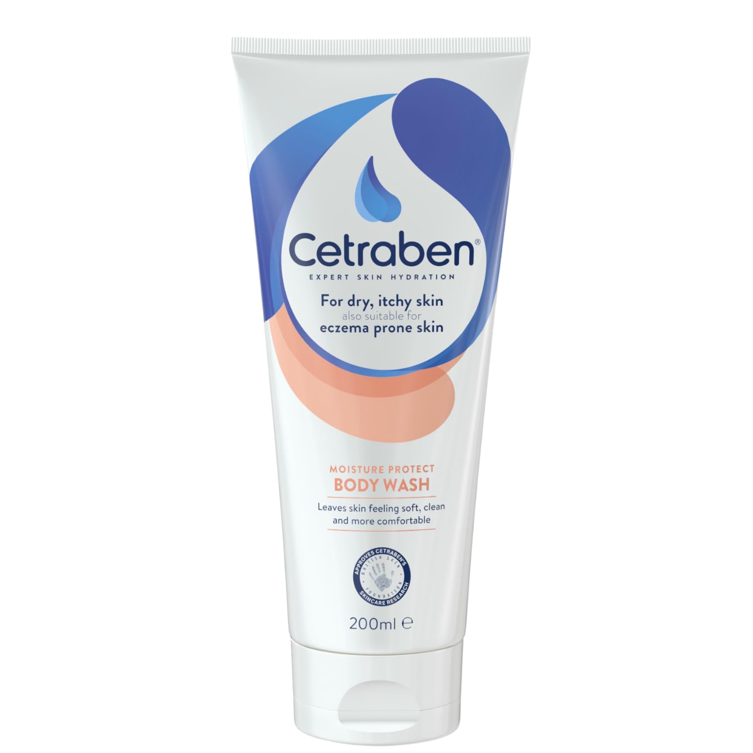 Cetraben Moisture Protect Duschgel, sanfte und nicht austrocknende Formel, schließt ein