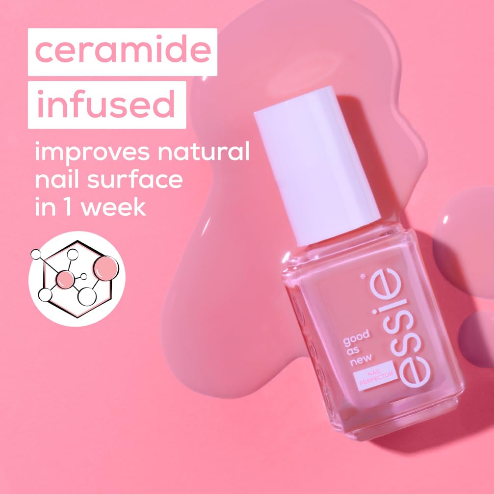 Essie Good As New Nail Perfector Treatment, Light Pink, Flawless Finish 5