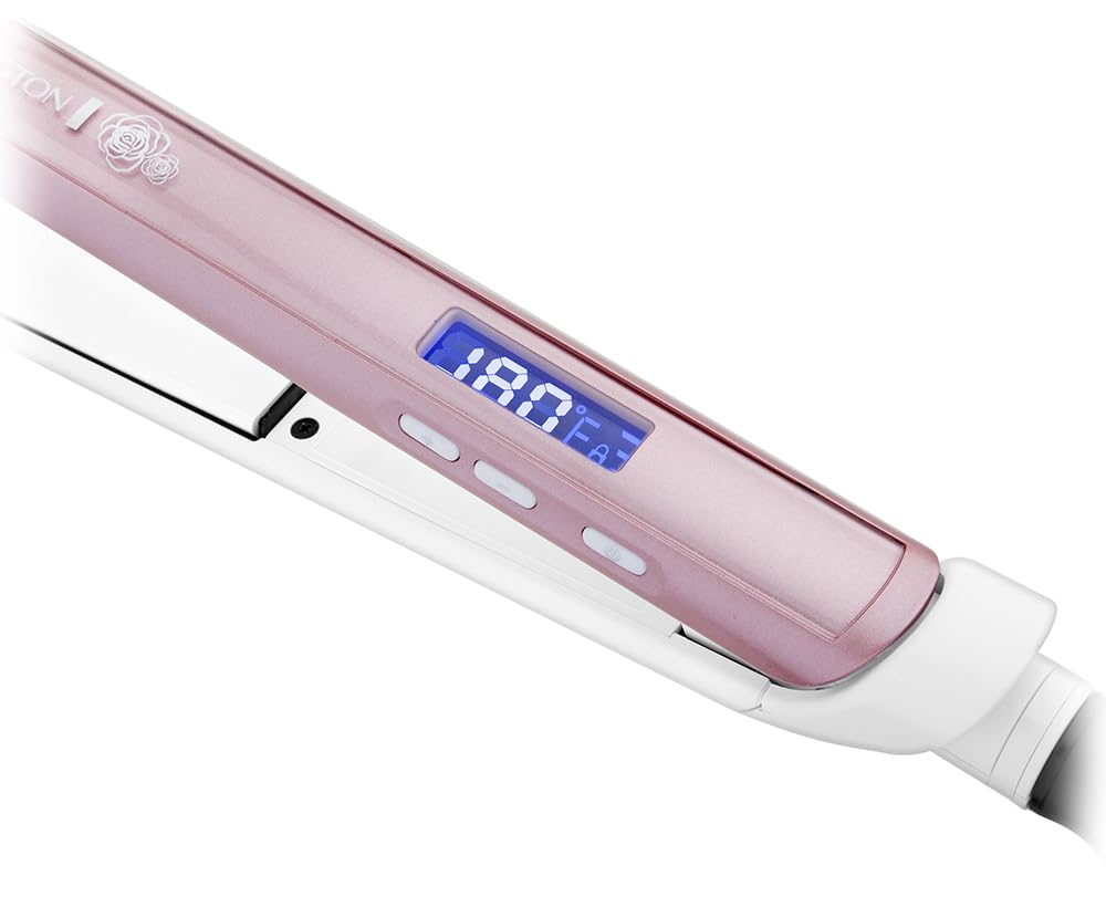 Remington Rose Pearl S9505 Hair Straightener with Advanced Ceramic Coating 5