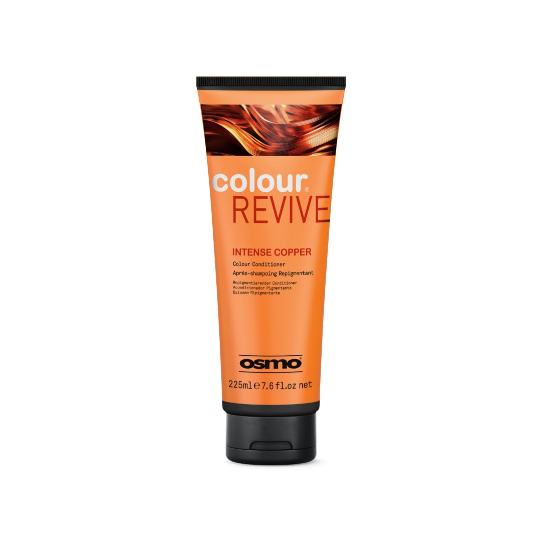 OSMO Color Revive Intense Copper Conditioning Toning Mask | Vegan Color Deposit Treatment 225ml