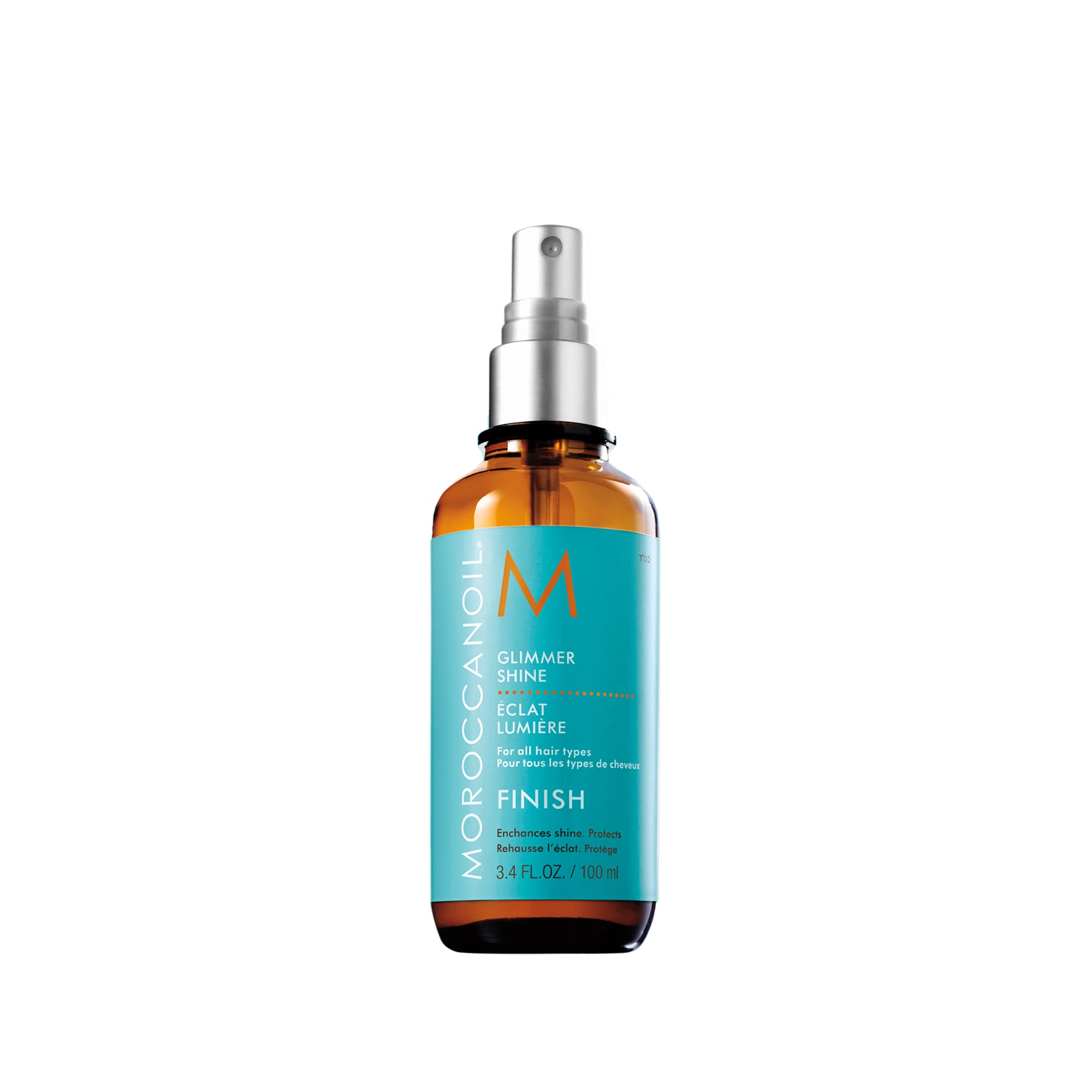 Moroccanoil Glimmer Shine Spray for Enhanced Brightness and Environmental Defense, 100 ml