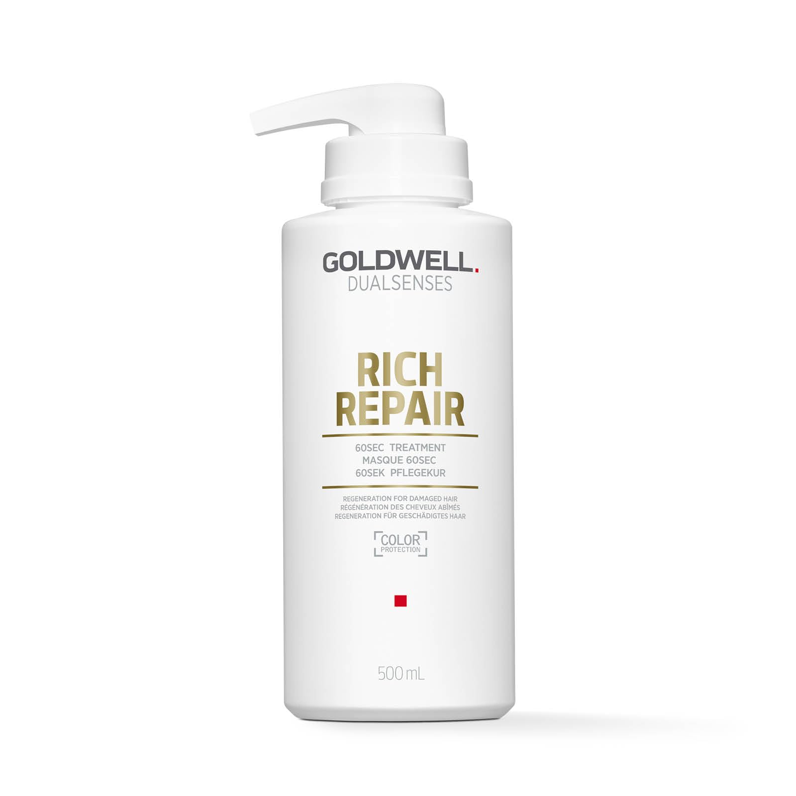 Goldwell Dualsenses Rich Repair 60sec Treatment for Damaged Hair, 500ml