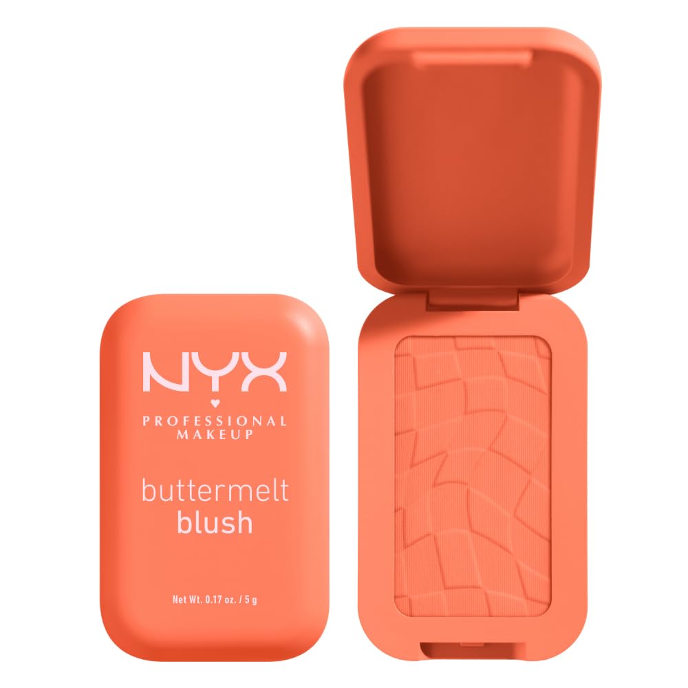 NYX Professional Makeup Buttermelt Powder Blush - Sooner The Butta - Up To 12H Wear