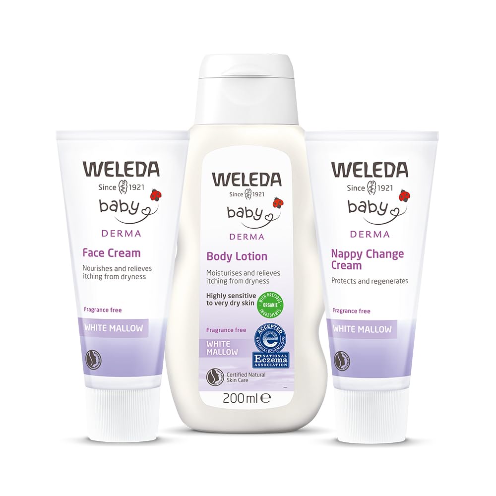 Weleda Baby Derma Weiße Malve Körperlotion, 200 ml 4