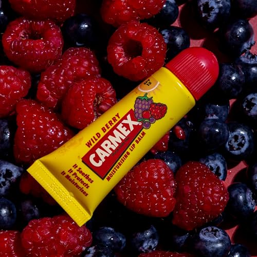 CARMEX Wild Berry SPF15 Lip Balm Tube - Hydrating, Tingle-Free Sun Protection 3