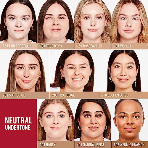 Rimmel Lasting Finish 35Hr Foundation 100 Ivory - Full Coverage, Hydrating, SPF20 9