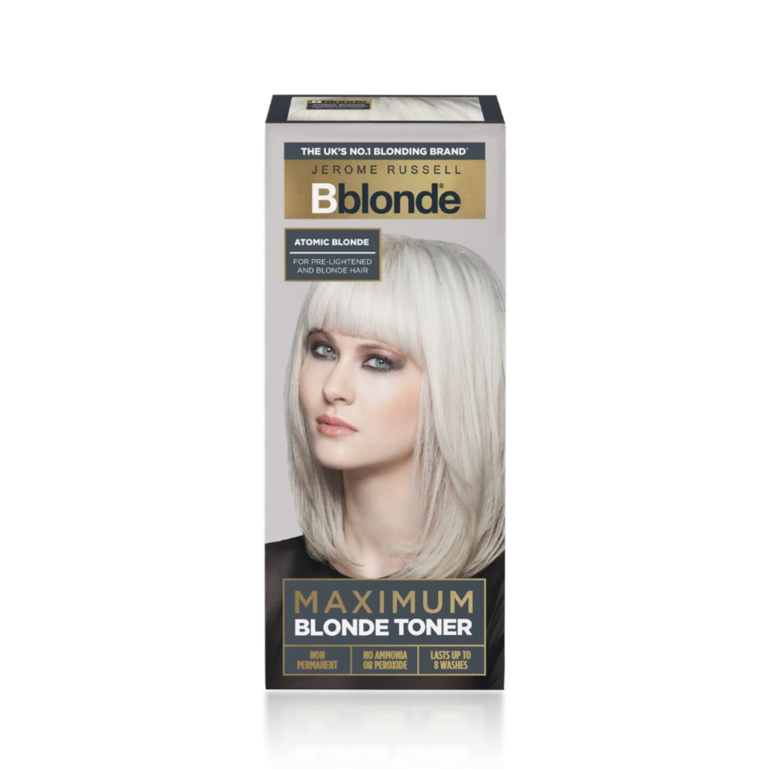Jerome Russell Bblonde Maximum Blonde Toner - Atomic Blonde 75ml, Non-Permanent Colour