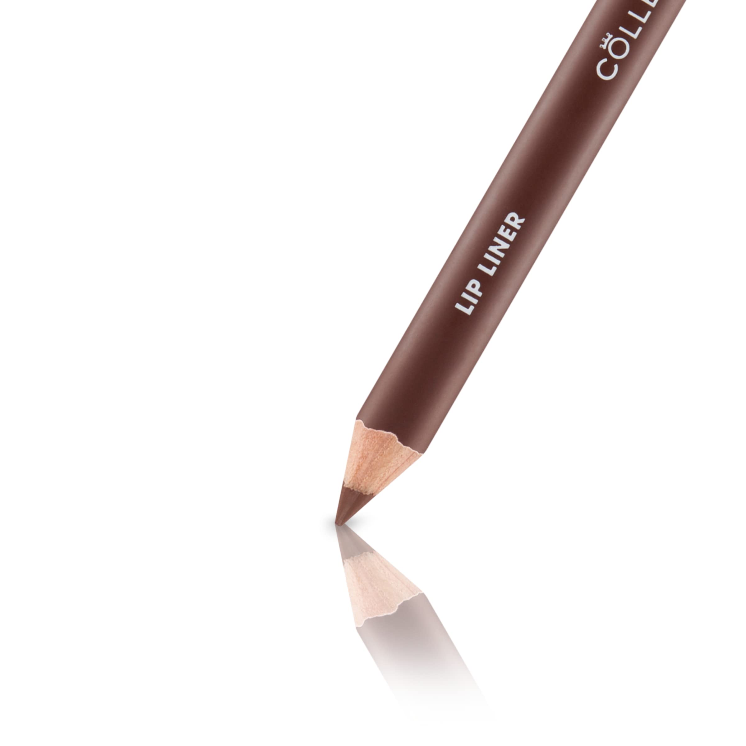 Collection Cosmetics Langanhaltender Lipliner-Stift mit Anspitzer, Coco 3