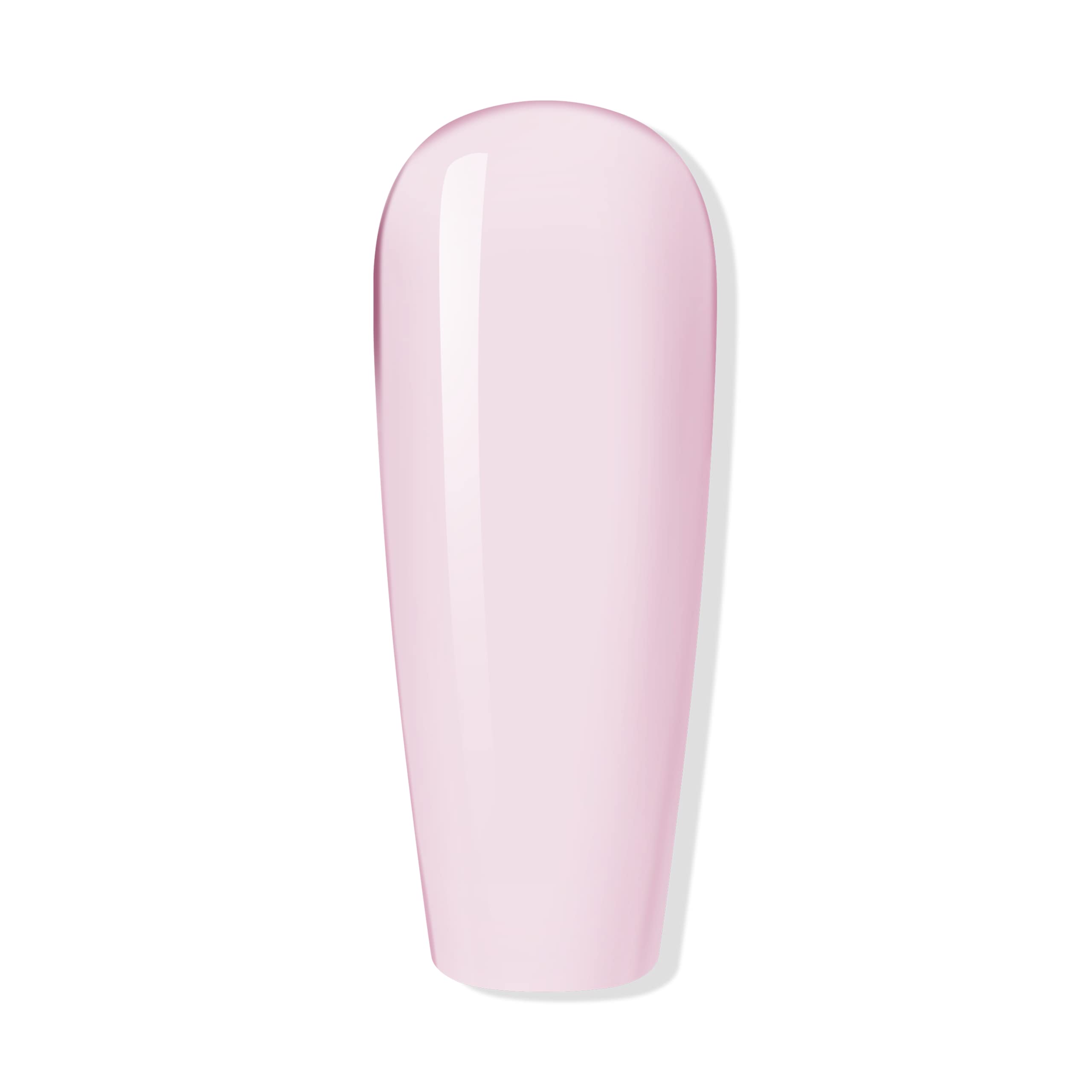 BLUESKY Hard Gel Builder and Strengthener for Hard, Strong Nails, Soft Clear Pink, 10 ml 6