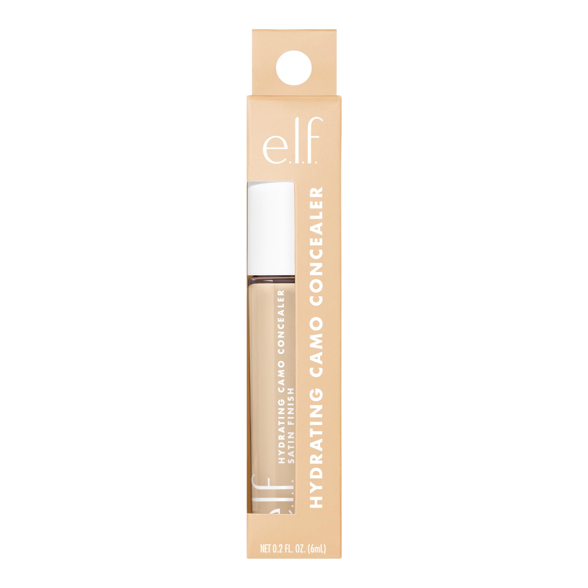 e.l.f. Hydrating Satin Camo Concealer in Light Sand Shade 6