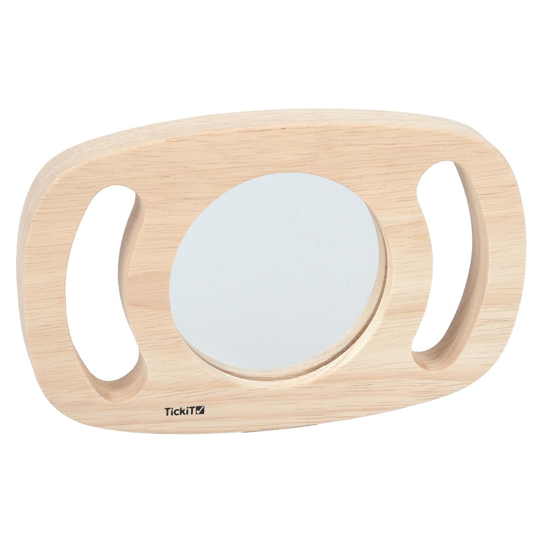 TickiT Easy Hold Plane Mirror for Toddler Visual & Sensory Development