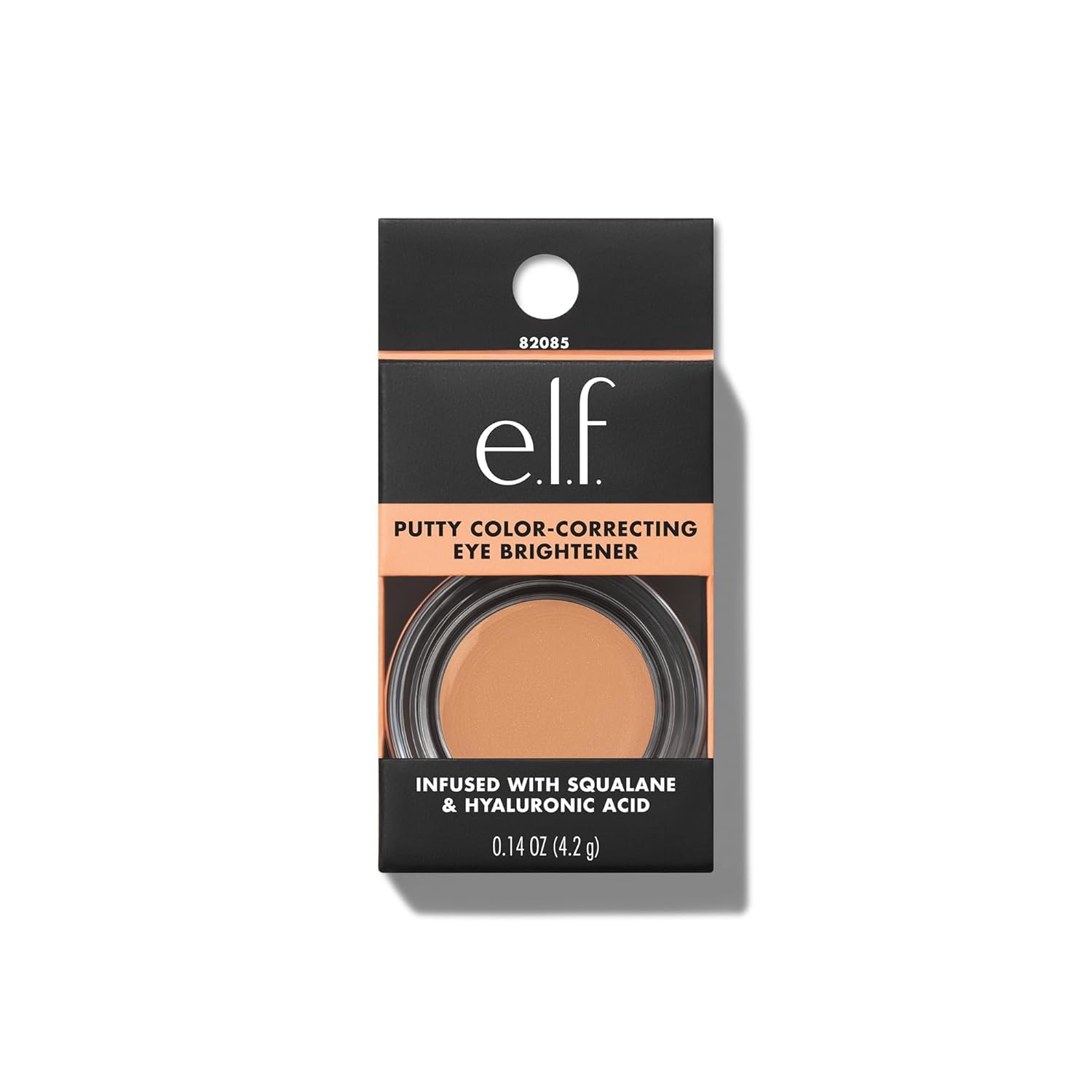elf Putty Farbkorrigierender Augenaufheller, Aufheller für die Augenpartie &amp; Primer zur Reduzierung von Augenringen, vegan &amp; tierversuchsfrei, hell/mittel 6