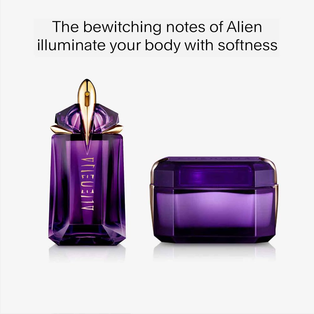 Mugler Alien Beautifying Body Cream with Jasmine and Amber Fragrance 4