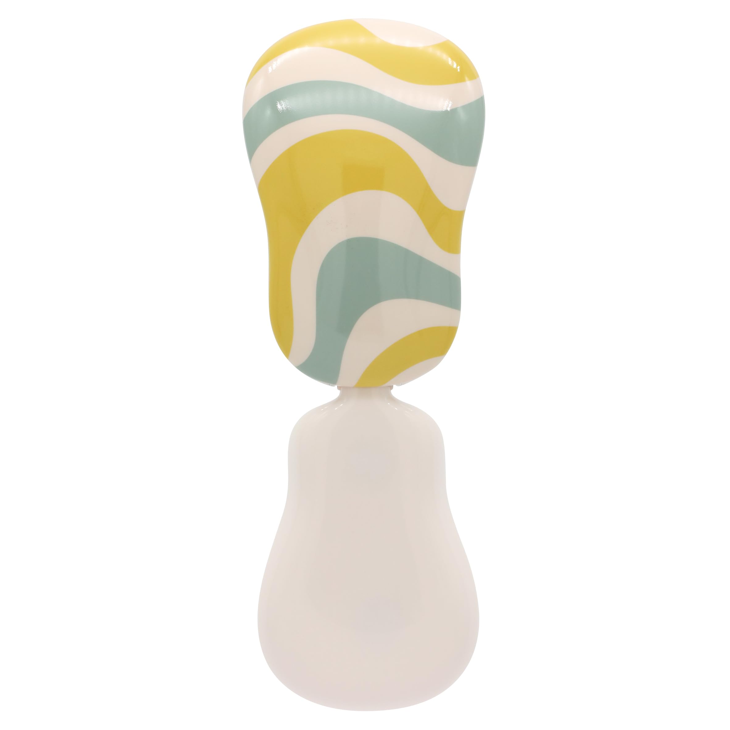 The Detangler On the Go Travel Detangling Hair Brush - Retro Swirl with 288 Pins 5