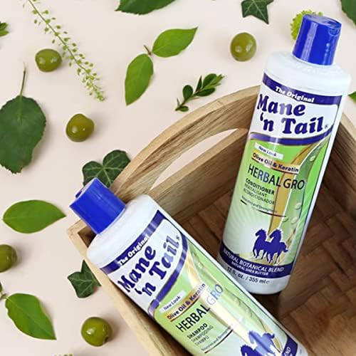 Mane 'n Tail Herbal Gro Shampoo and Conditioner Twin Pack for Hair Growth and Strength 5