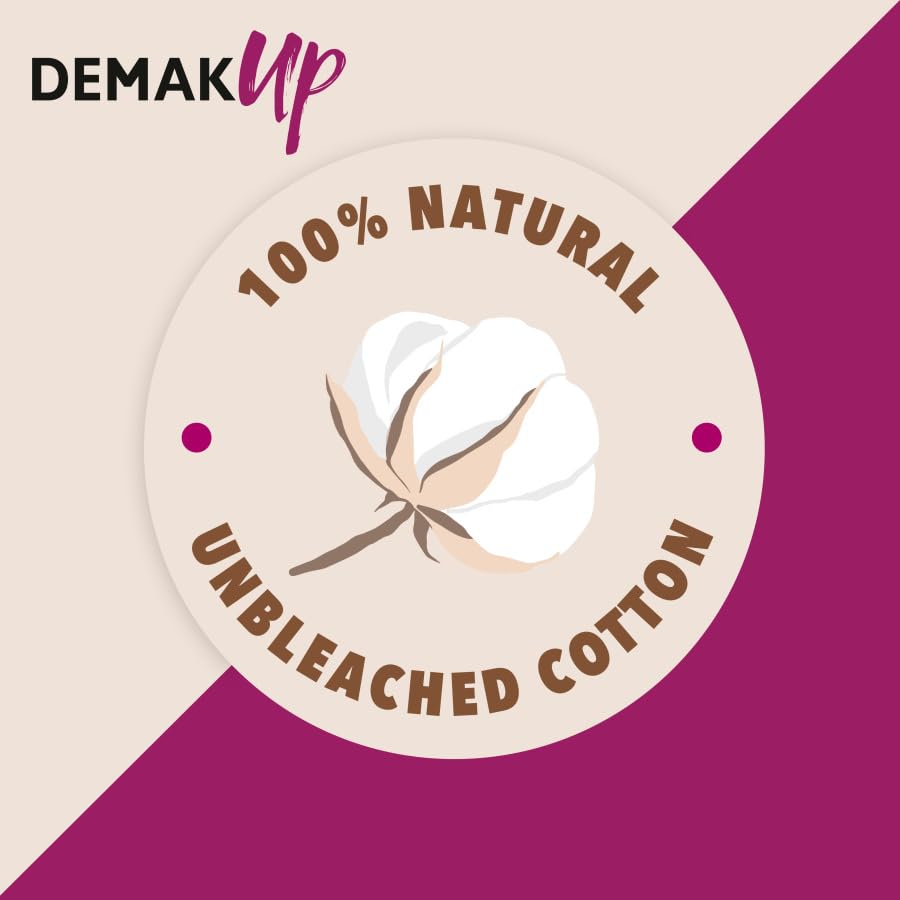 Demak'Up Expert Round Cotton Pads for Makeup Removal - 350 Count 4
