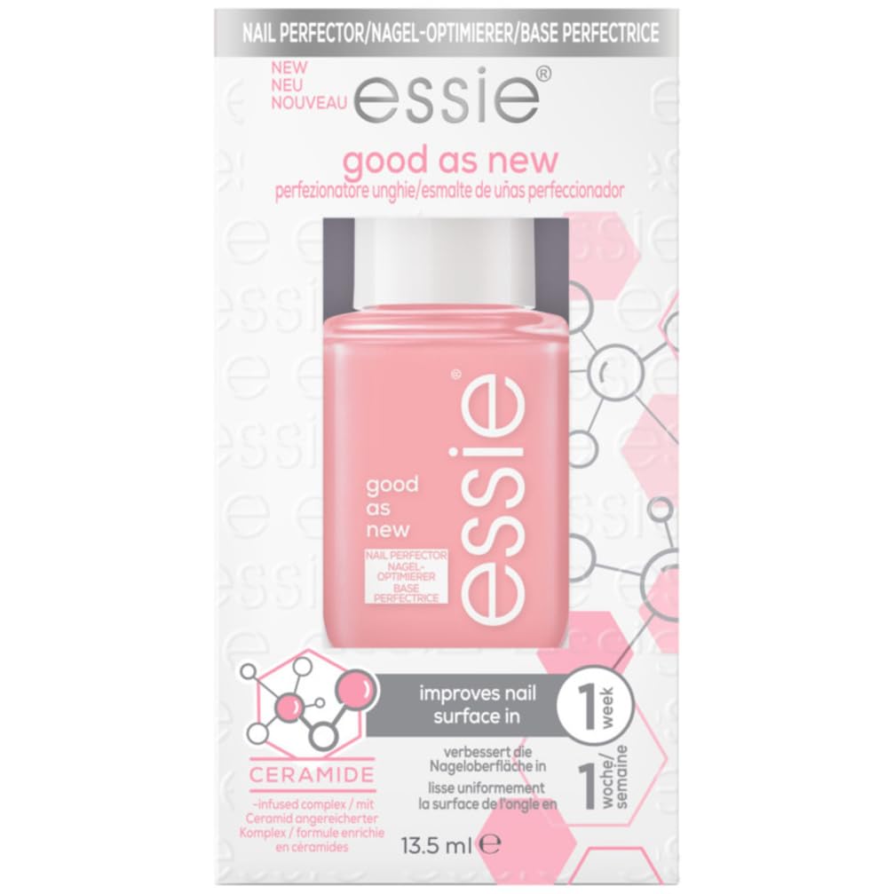 Essie Good As New Nail Perfector Treatment, Light Pink, Flawless Finish